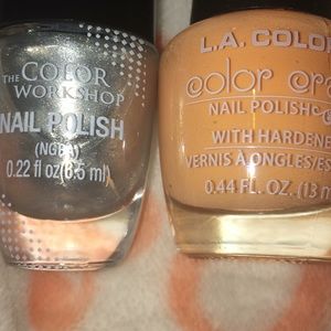 CHEAP NAIL POLISH! -The color workshop & la colors